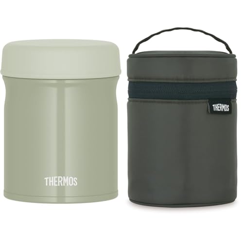 食洗機対応モデル サーモス 真空断熱スープジャー 500ml カーキ 全